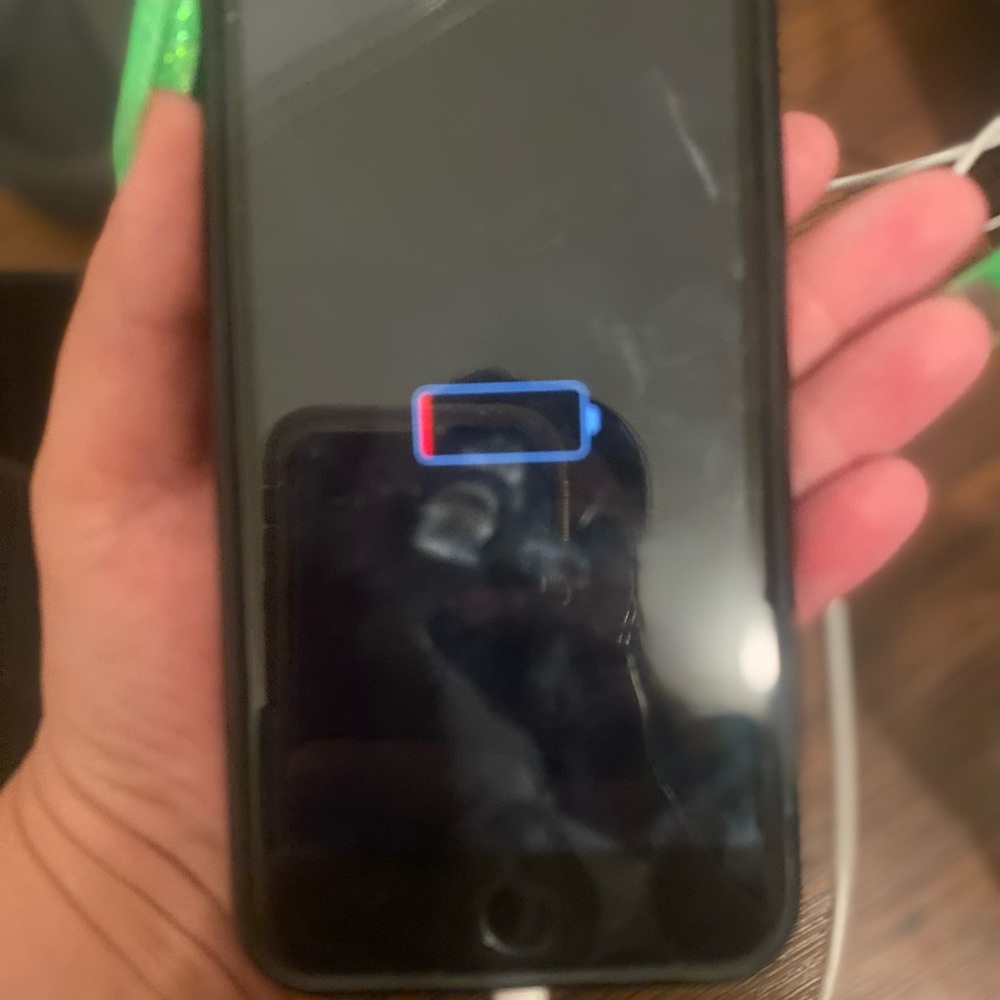 I phone 8 plus locked screen